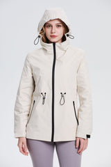 Women's Lightweight Water-repellent Long Jacket