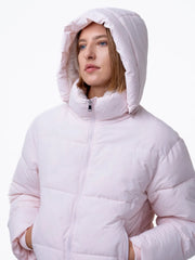 WarmCore Premium Short Puffer Jackets with Removable Hood
