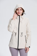 Women's Lightweight Water-repellent Long Jacket