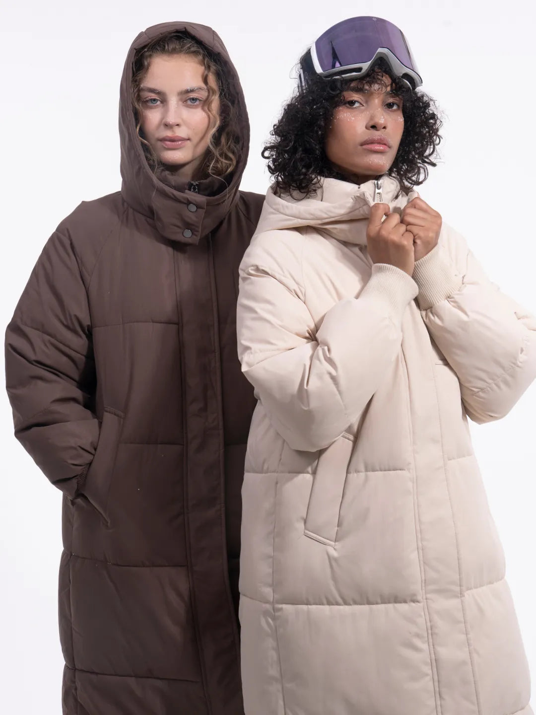 WarmCore™ Classic Hooded Long Puffer Jacket