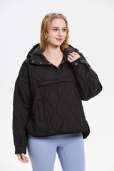 Hooded Water-Repellent Oversize Padded Tops Coat