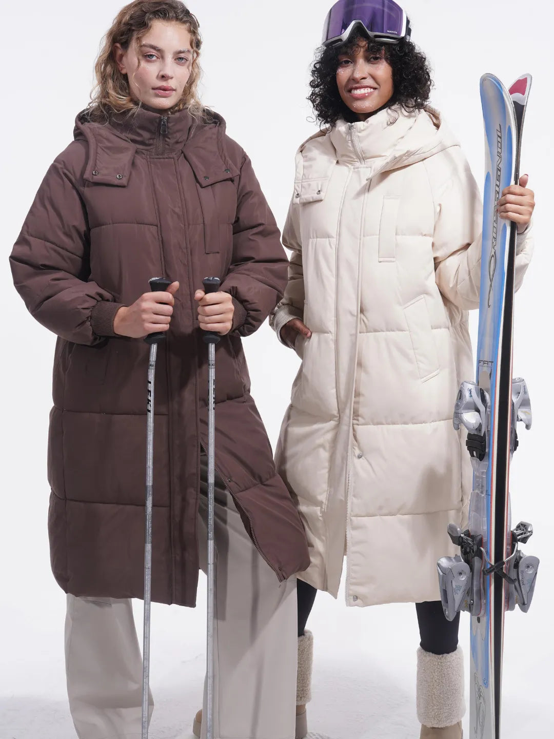 WarmCore™ Classic Hooded Long Puffer Jacket