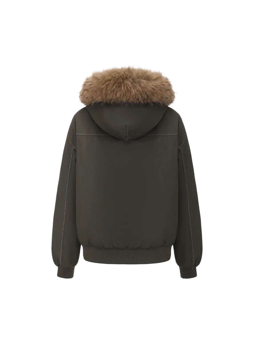 WarmCore™ Faux Fur Lined Water Repellent Bomber Jacket