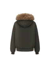 WarmCore™ Faux Fur Lined Water Repellent Bomber Jacket