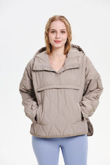 Hooded Water-Repellent Oversize Padded Tops Coat