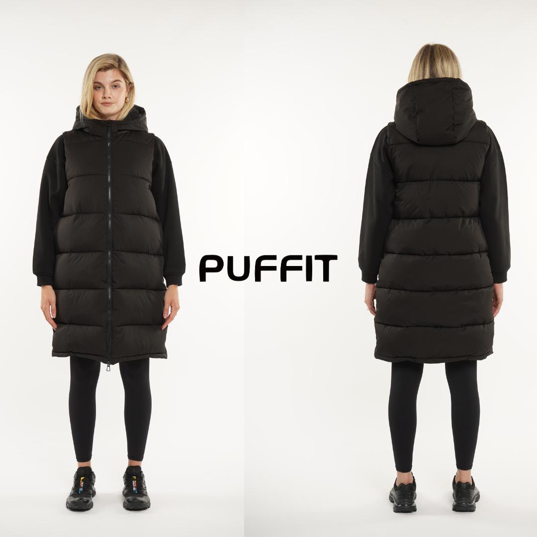 WarmCore™   Premium Women Warmer Oversized Hooded Long Puffer Gilet