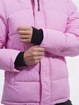 WarmCore™ Premium Detachable-Hood Regular Length Puffer Jacket