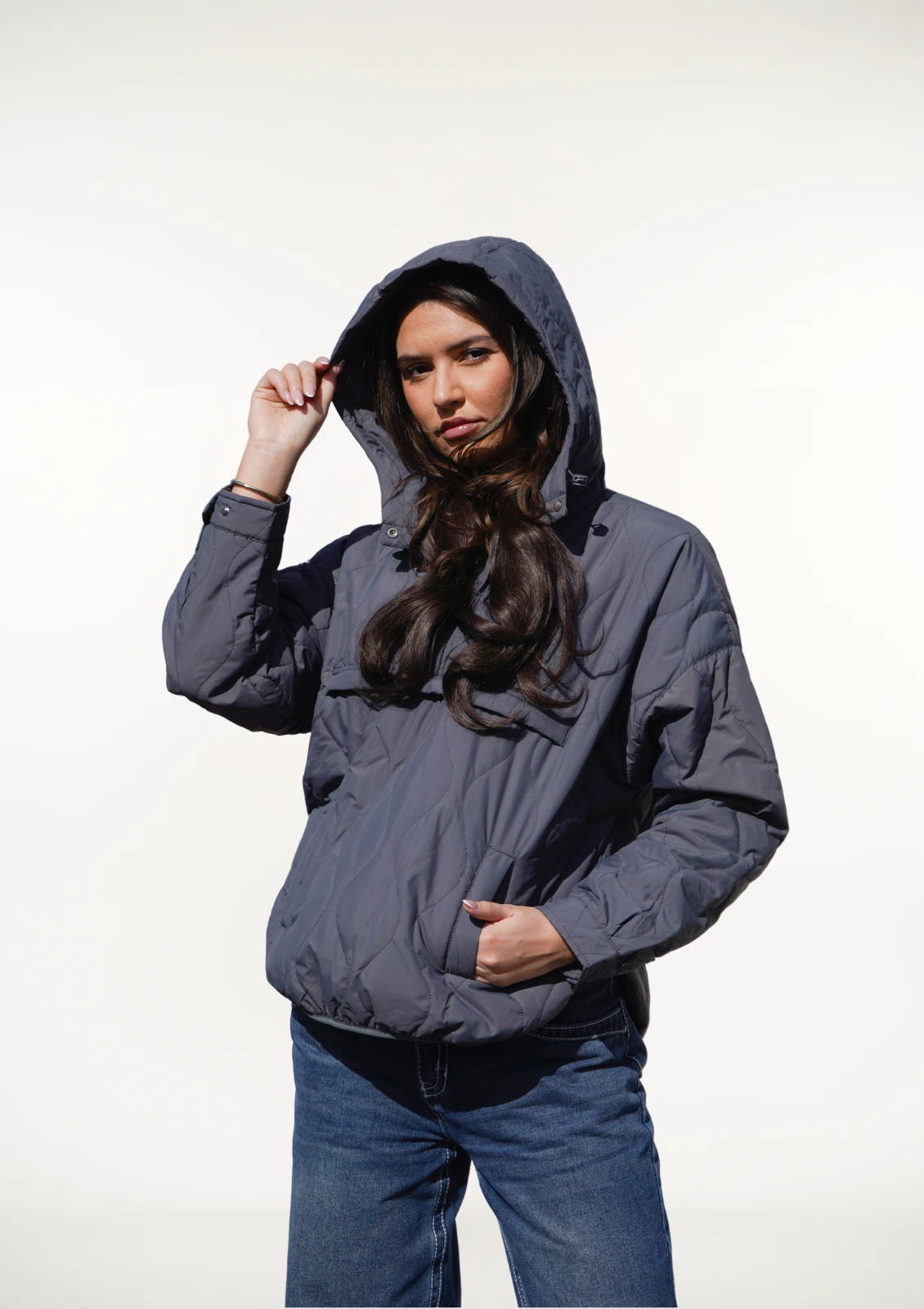 Women's Packable Quilted Water Repellent Hooded Pullover – PUFFIT