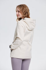 Women's Lightweight Water-repellent Long Jacket