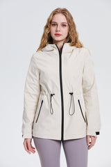 Women's Lightweight Water-repellent Long Jacket