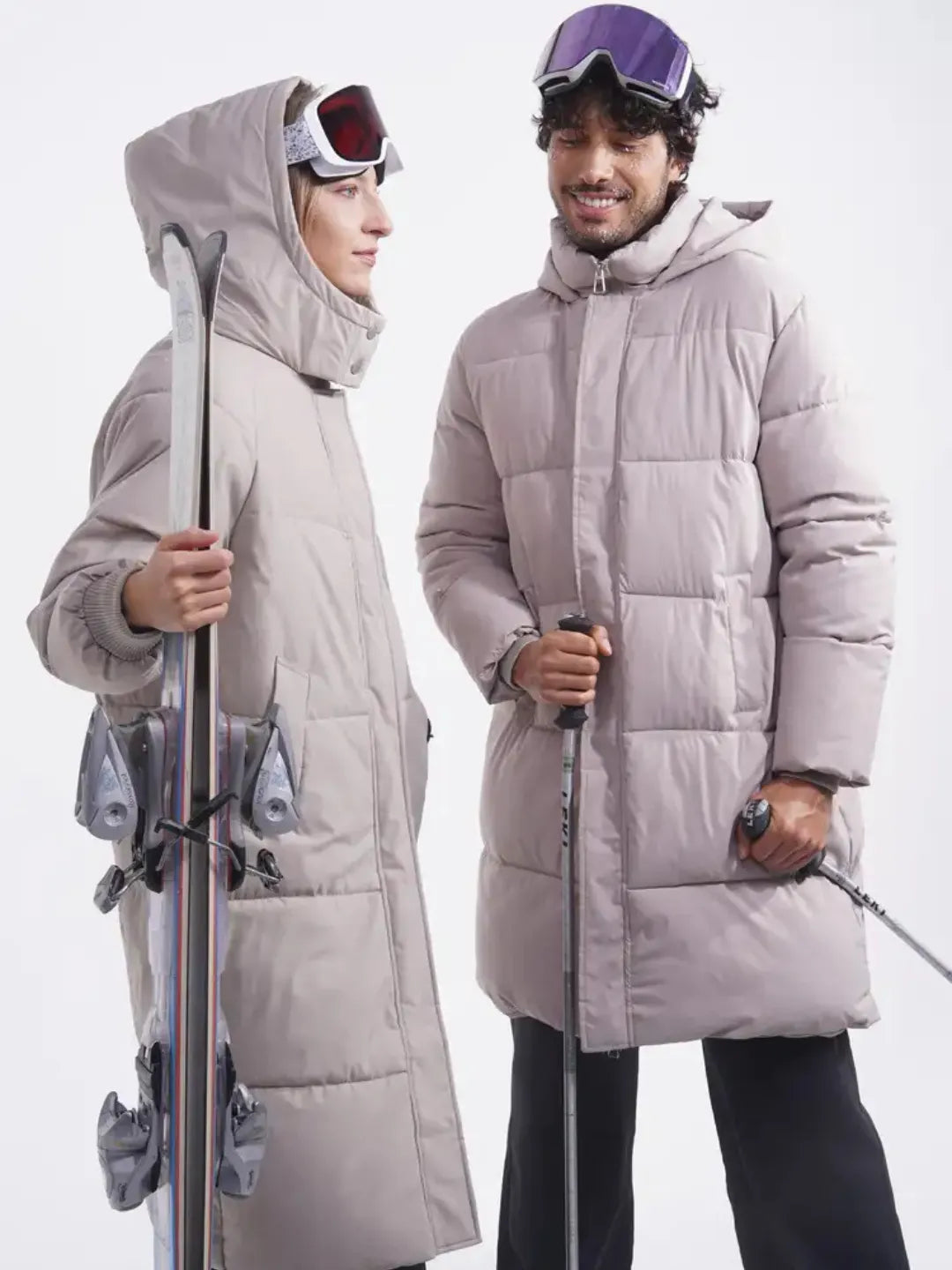 WarmCore™ Classic Hooded Long Puffer Jacket