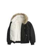WarmCore™ Faux Fur Lined Water Repellent Bomber Jacket