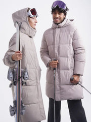 Hooded Long Puffer Jacket