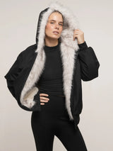 WarmCore™ STM-TEX Faux Fur Lined Waterproof Bomber Parka