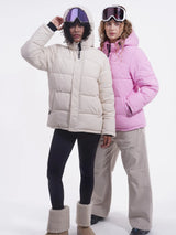 WarmCore™ Premium Detachable-Hood Regular Length Puffer Jacket
