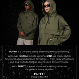 STM-TEX™ Short Asymmetric Zip Rain Hoodie