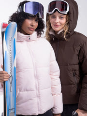 WarmCore Premium Short Puffer Jackets with Removable Hood