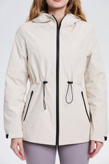 Women's Lightweight Water-repellent Long Jacket