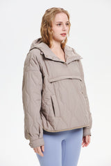 Hooded Water-Repellent Oversize Padded Tops Coat