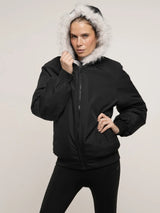 WarmCore™ STM-TEX Faux Fur Lined Waterproof Bomber Parka