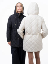 WarmCore™ Premium Mid-length Diamond Quilted Drawstring