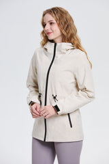 Women's Lightweight Water-repellent Long Jacket