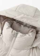 Detachable Hood Puffer Jacket