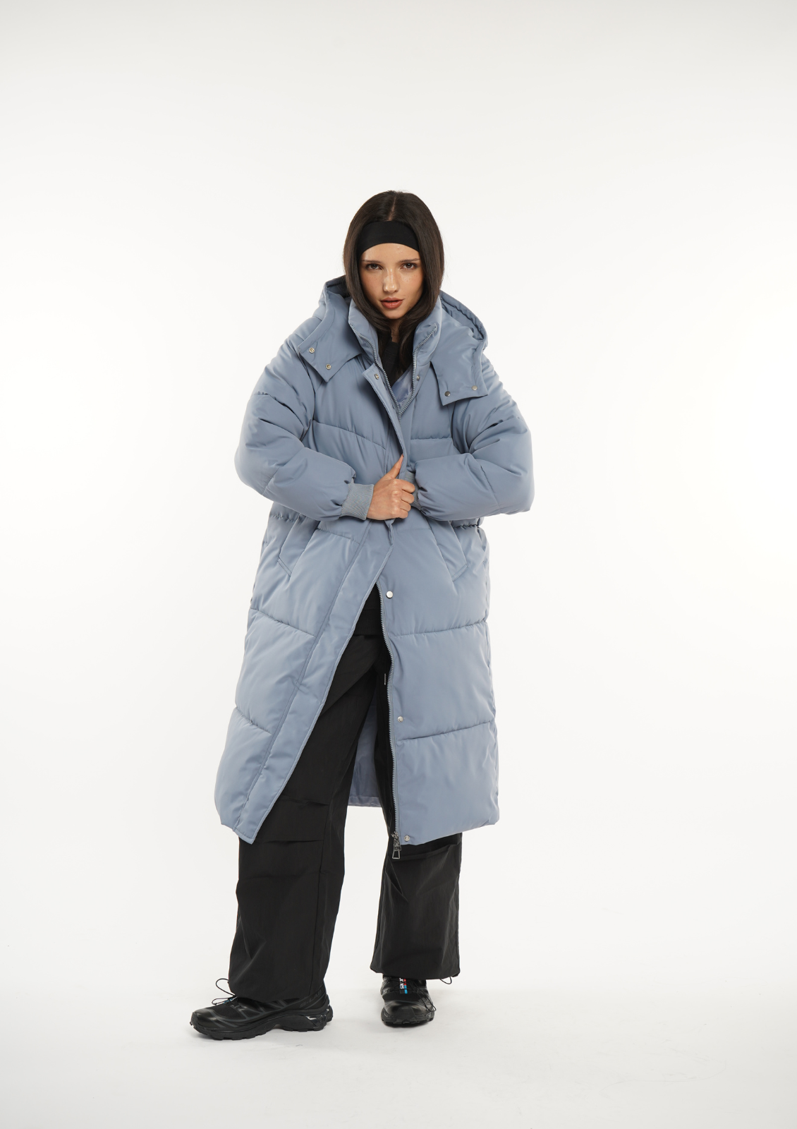 Winter Saver Hooded Long Puffer Jacket PUFFIT