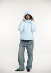 Detachable Hood Puffer Jacket