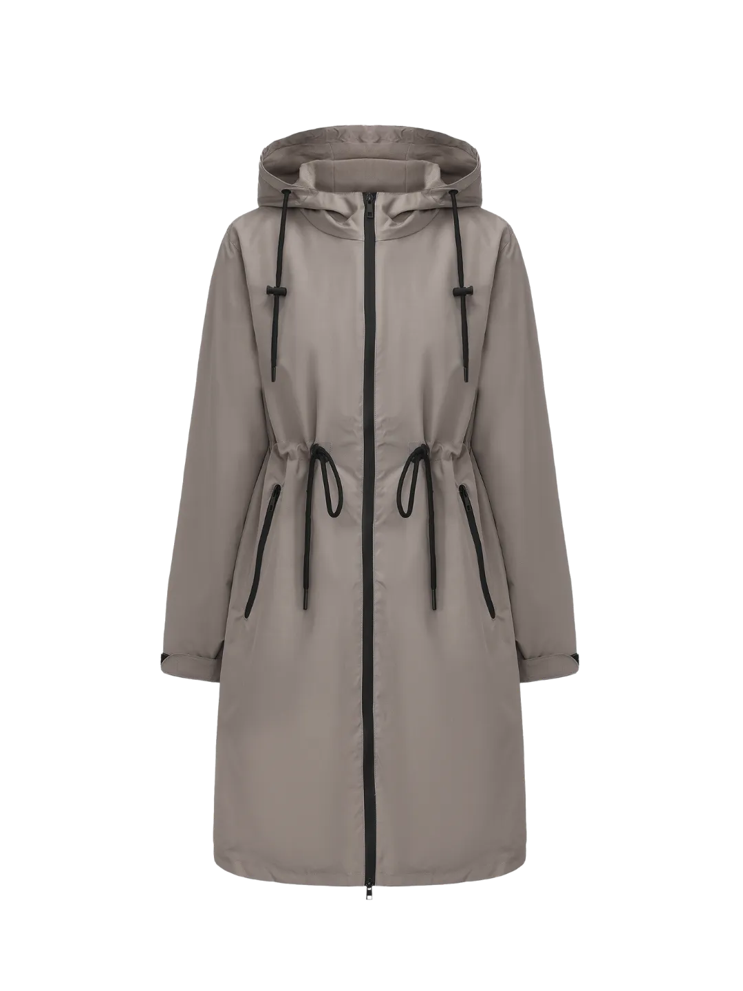 Long_Drawstring-Waist Raincoat_05