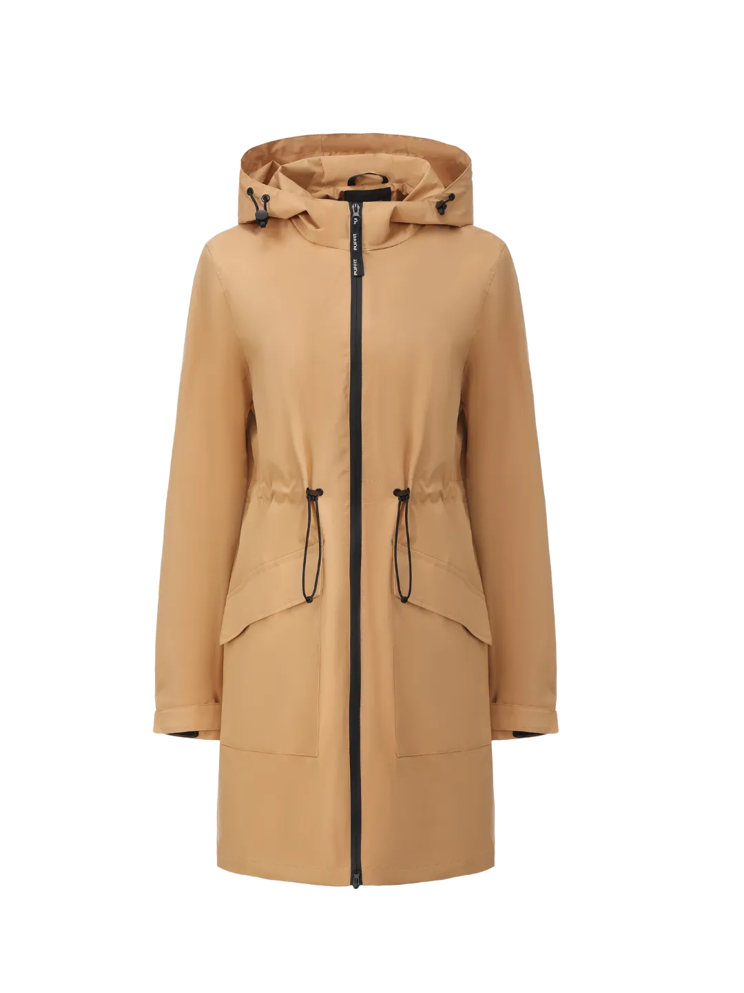 Long_Drawstring-Waist Raincoat_09