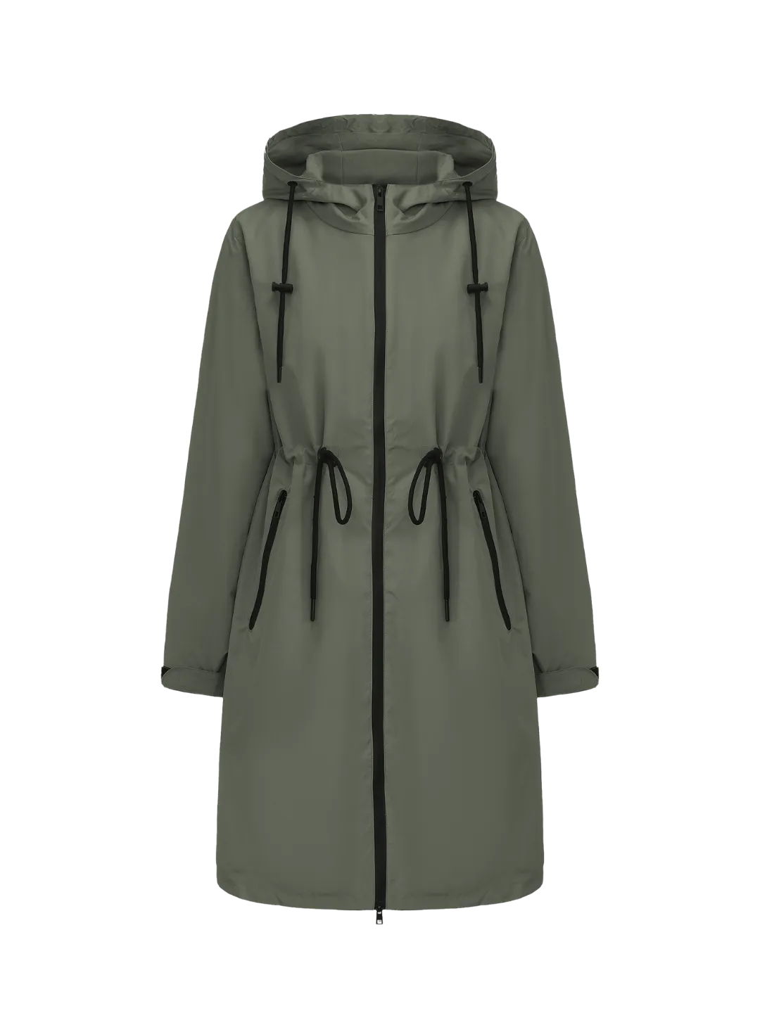 Long_Drawstring-Waist Raincoat_10