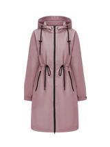 Long_Drawstring-Waist Raincoat_14