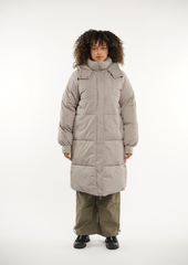 Hooded Long Puffer Jacket