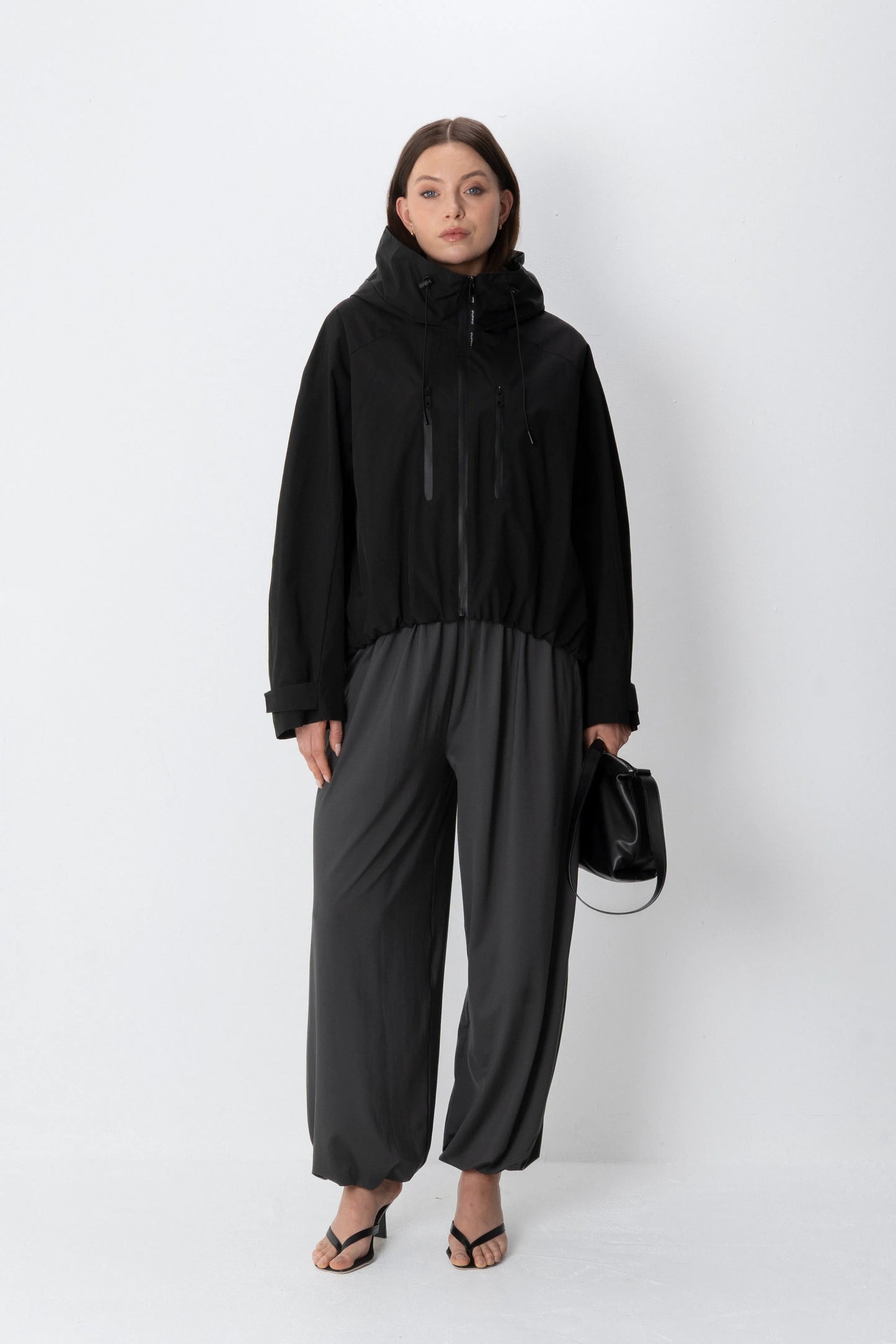 STM-TEX™ One Size Short Oversized Rain Jacket - Stay Puffit