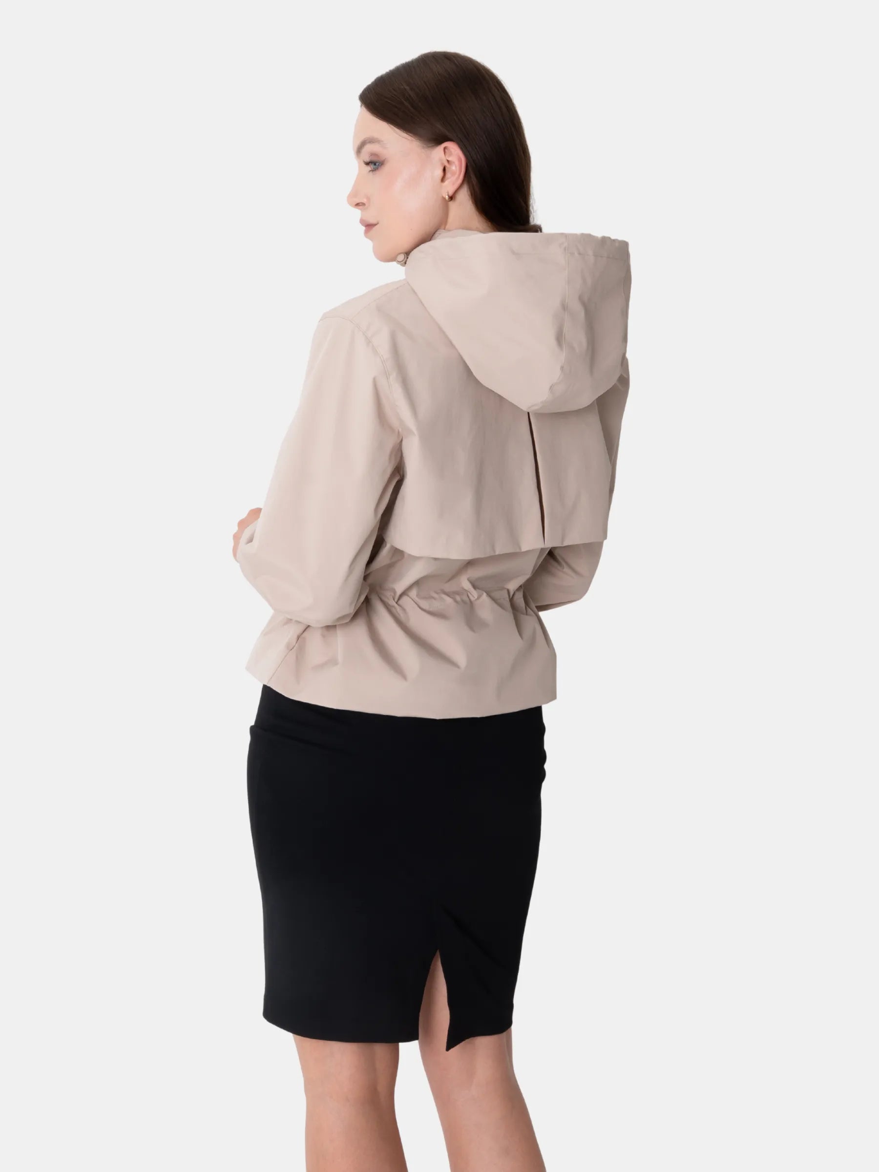 STM-TEX™ Summer Short Drawstring Waist Rain Jacket