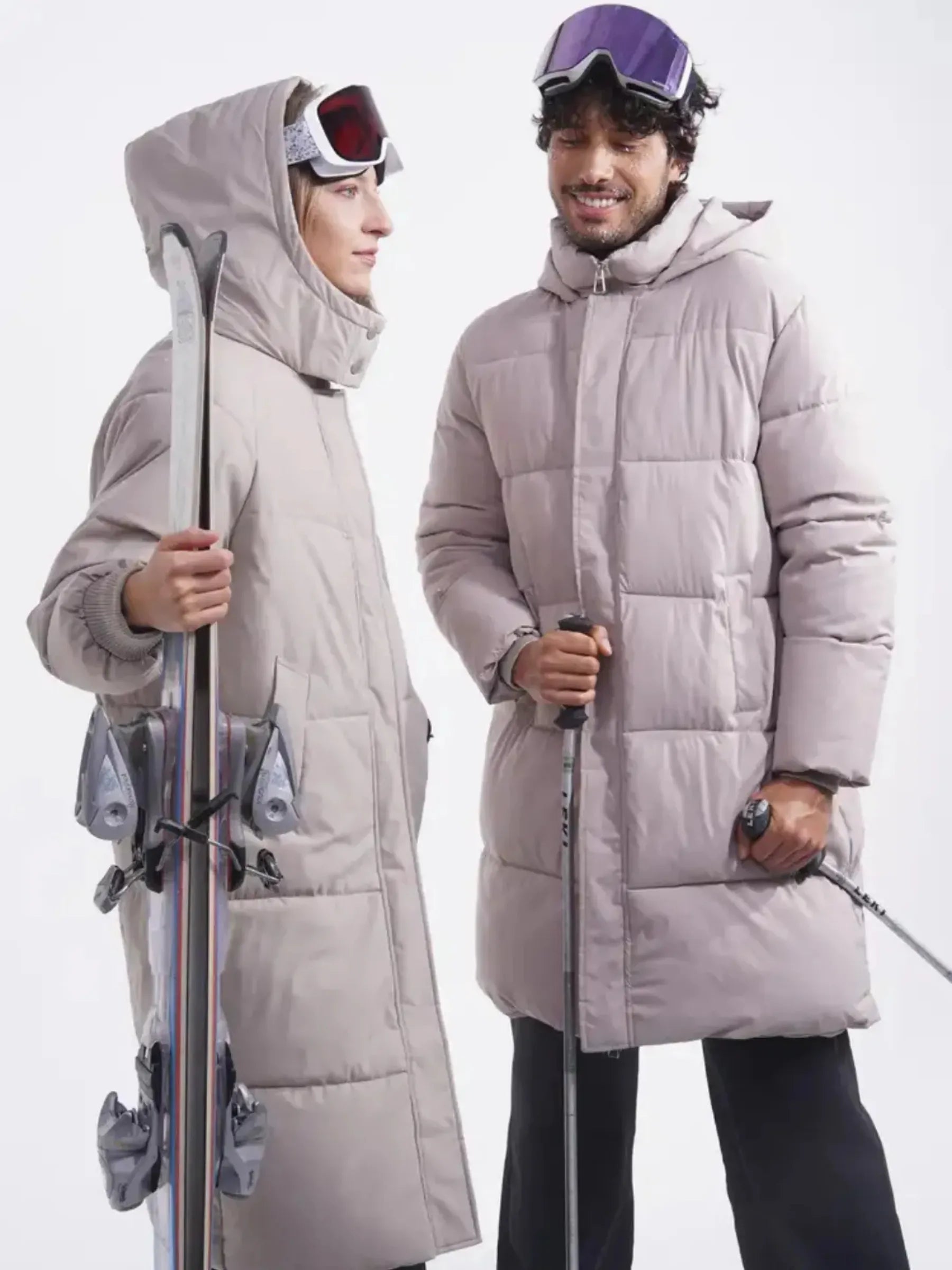 WarmCore™ Classic Long Hooded Puffer Jacket