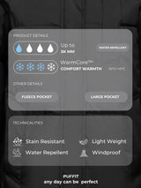 WarmCore™ Classic Long Hooded Puffer Jacket
