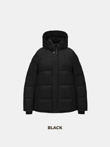 WarmCore™ Detachable Hooded Regular Length Puffer Jacket