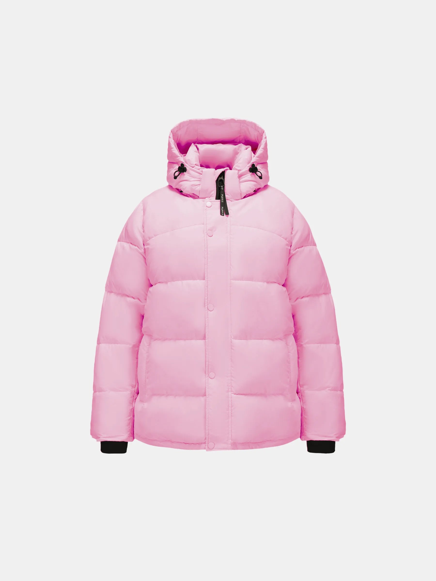 Chaqueta acolchada de longitud regular con capucha desmontable WarmCore™ 