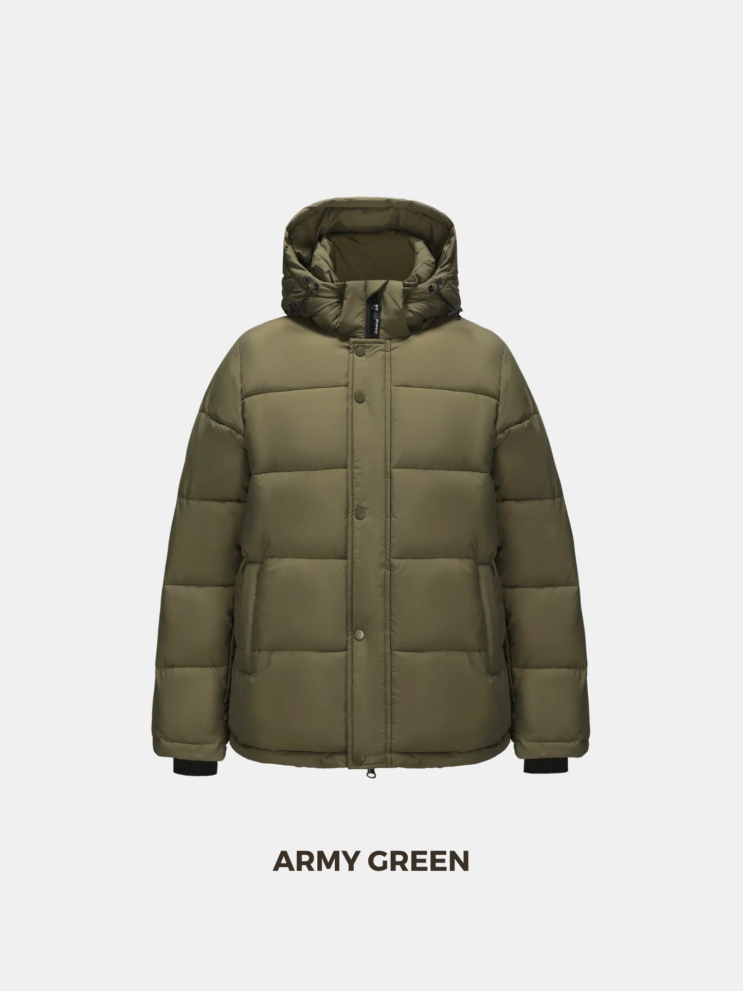 WarmCore™ Men's Detachable-Hooded Puffer Jacket