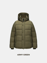WarmCore™ Men's Detachable-Hooded Puffer Jacket