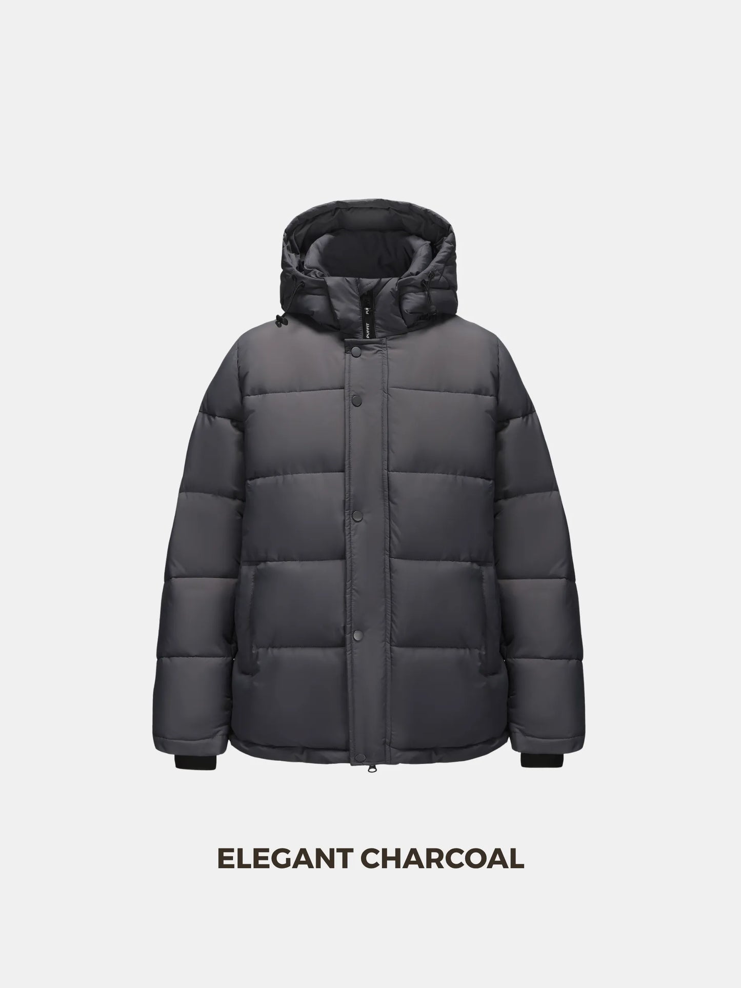 WarmCore™ Men's Detachable-Hooded Puffer Jacket
