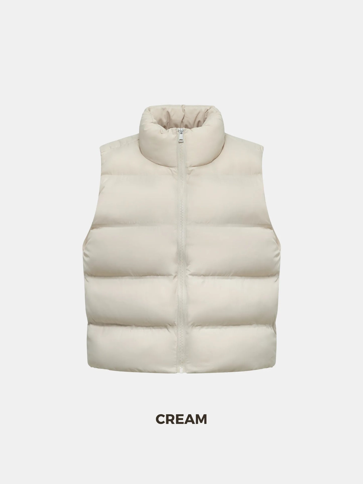 WarmCore™ Taped Seams Funnel Neck Puffer Gilet
