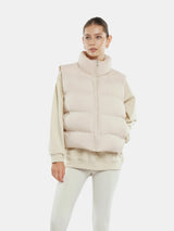 WarmCore™ Taped Seams Funnel Neck Puffer Gilet