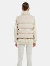 WarmCore™ Taped Seams Funnel Neck Puffer Gilet