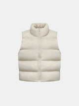 WarmCore™ Taped Seams Funnel Neck Puffer Gilet