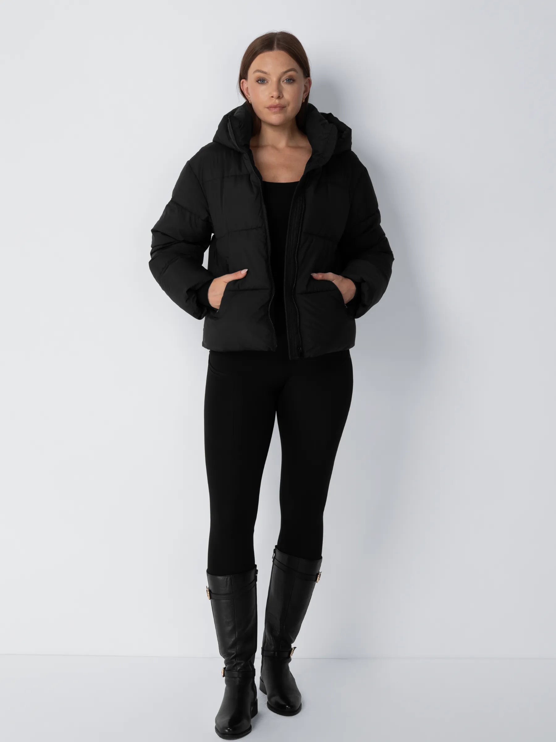 WarmCore™ Steppjacke mit abnehmbarer Kapuze 