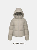 WarmCore™ Classic Short Detachable Hooded Puffer Jacket