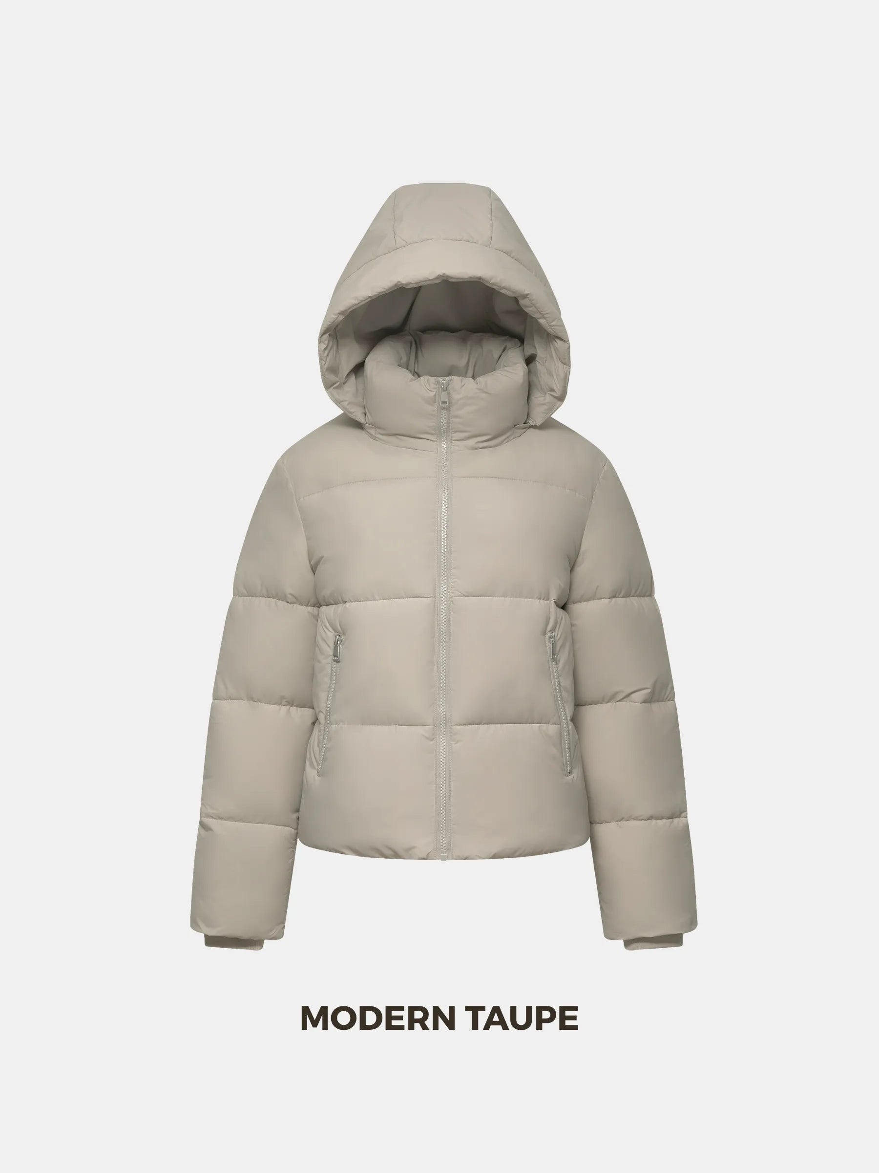 WarmCore™ Classic Short Detachable Hooded Puffer Jacket